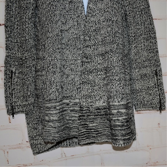 NEW HEATHER B Zipper Cardigan Sweater - Picture 3 of 5